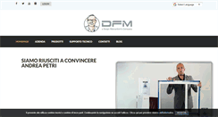 Desktop Screenshot of dfmitalia.com