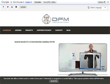 Tablet Screenshot of dfmitalia.com